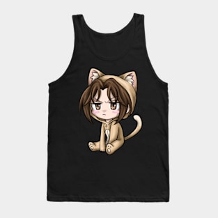 Mu Qing cat chibi Tank Top